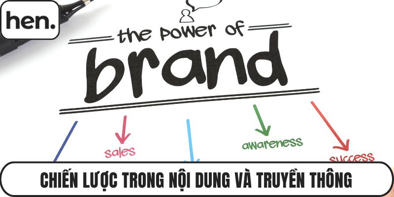 Chiến lược trong nội dung và truyền thông thương hiệu
