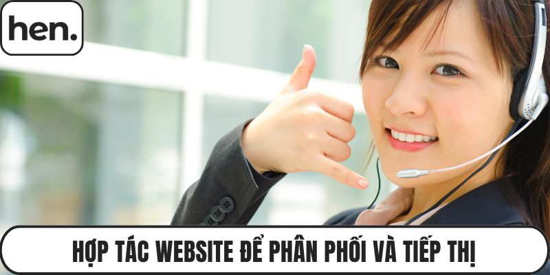 Hợp tác website để phân phối và tiếp thị